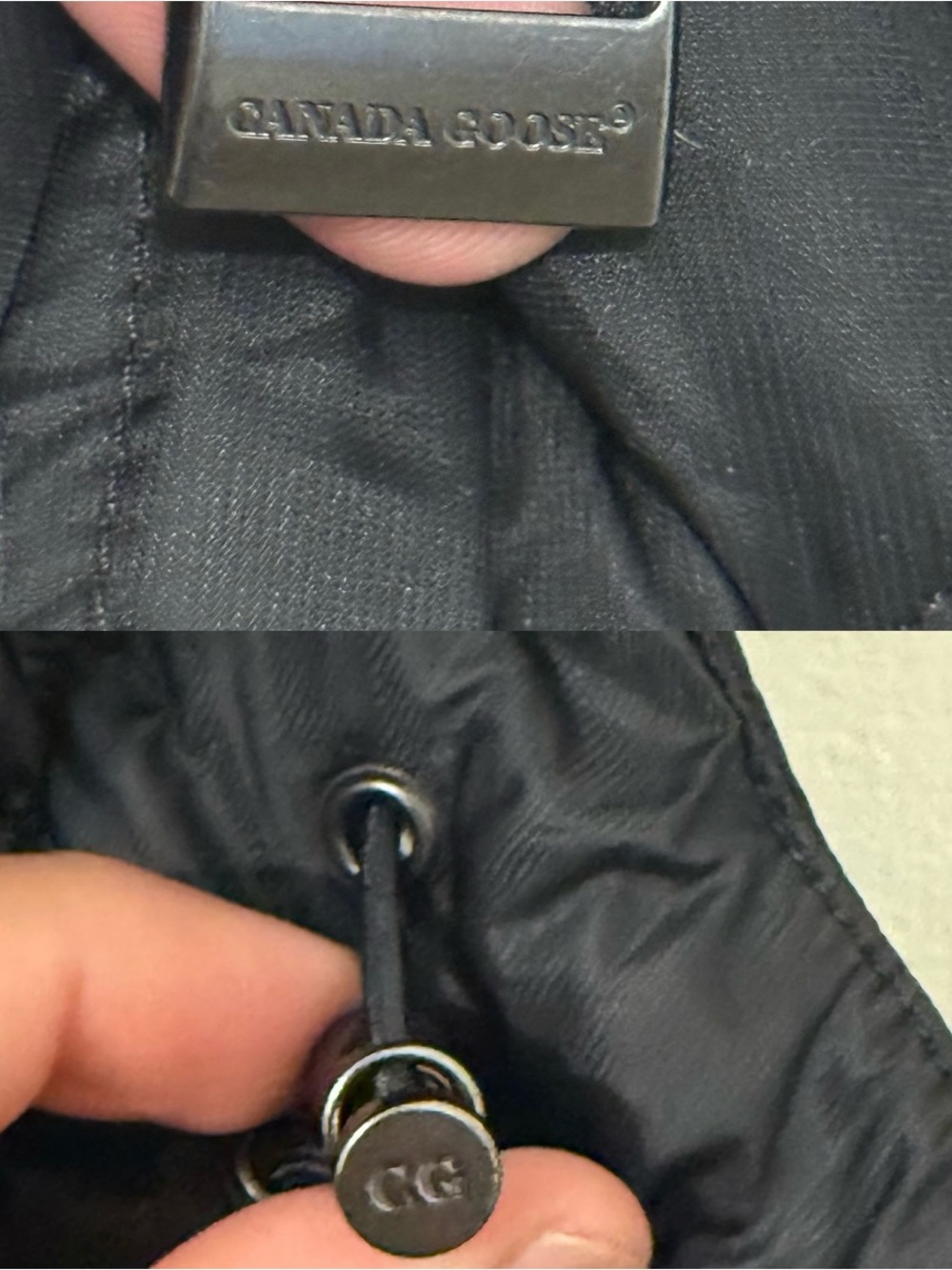 Canada Goose Black Men's Quilted Diamond Puffer Jacket - Picture 6 of 8